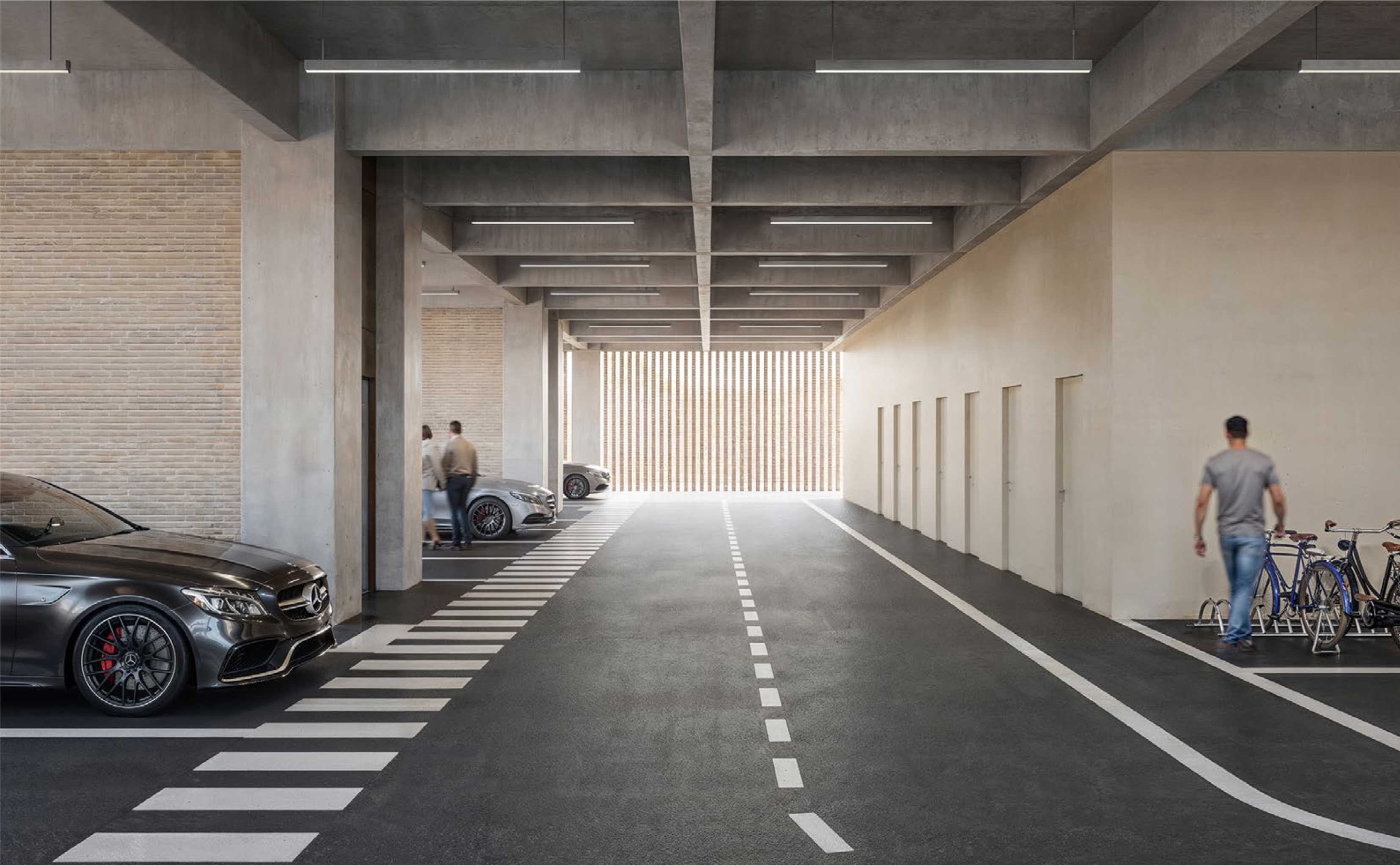 Estacionamiento & Bodegas — amenidad de Lomas Altas en Lomas Verdes, Naucalpan