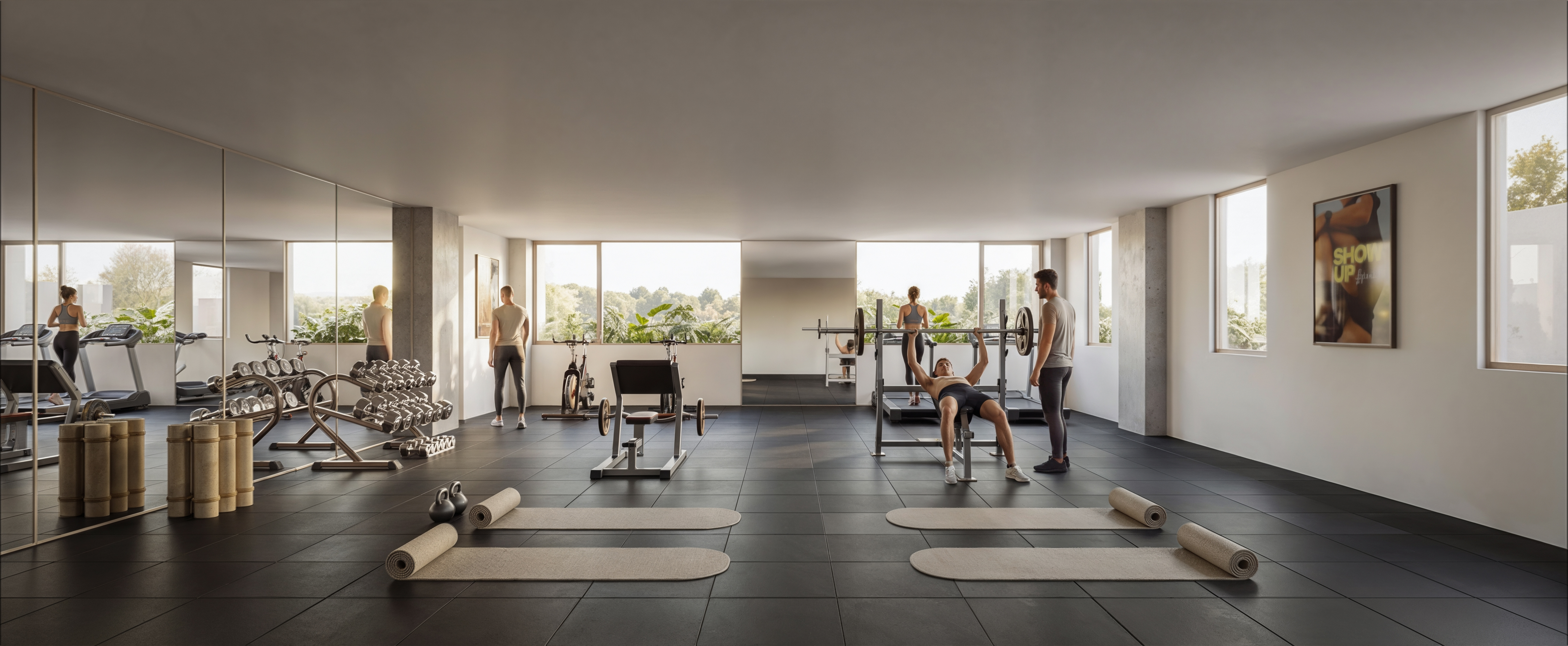 Gimnasio Equipado — amenidad de Lomas Altas en Lomas Verdes, Naucalpan